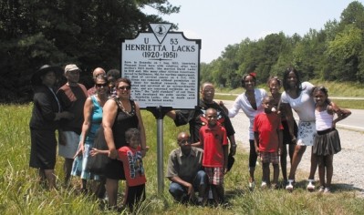 Photo courtesy of the Lacks family/Virginia Department of Historic Resources 