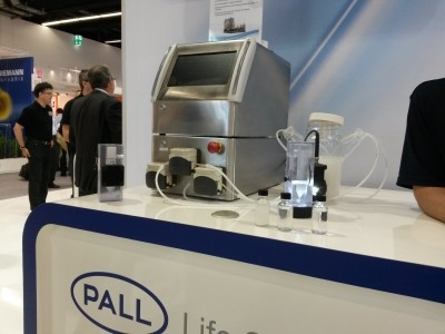 FloDesignSonics' acoustic wave separation (AWS) being showcased by Pall in Frankfurt, Germany 