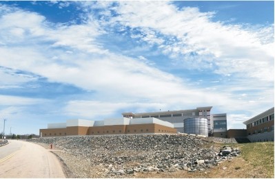 A rendering image of the completed facility (Image: Amgen)