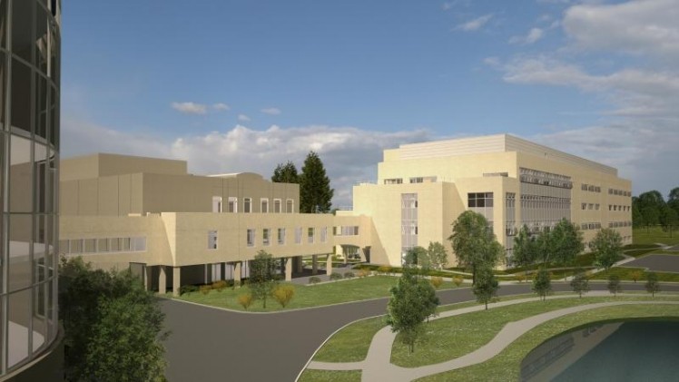 A mock-up of the new Andover, MA-based biologics clinical manufacturing facility. (Image: Pfizer)