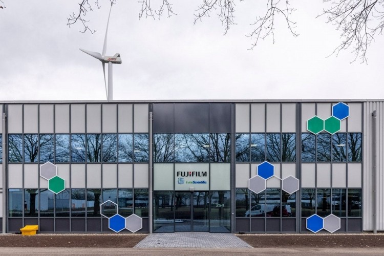 Exterior of new Tilburg cell culture media manufacturing facility © Fujifilm Irvine Scientific Inc