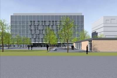 Architects' plans for the 16,000 sq metre EMD Serono site in Germany