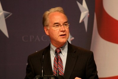 Republican representative Tom Price is the new Secretary of the HHS. Image: Flickr/Gage Skidmore 