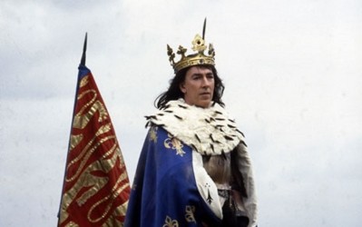 Peter Cook as Richard III in BBC comedy Blackadder