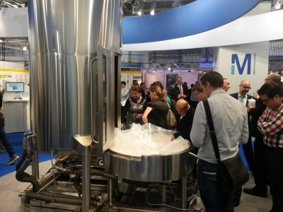 Merck Millipore showcases its 2000L Mobius single-use bioreactor in Frankfurt, Germany