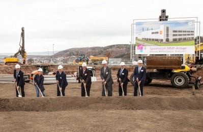 GSK and guests at the groundbreaking ceremony for the vaccine production plant at the MARS Campu., Image c/o GSK