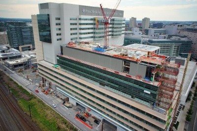Construction work begins on the Penn Medicine campus.