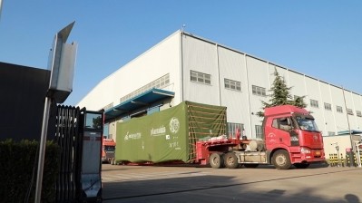 (GE Healthcare / The modules of the next KUBio facility on their way to Guangzhou, China)