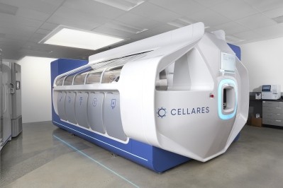 The Cell Shuttle, Cellares' factory-in-a-box system, which is said to enable a three-fold reduction in cell therapy manufacturing process failure rates © Cellares 