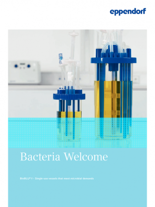 Bacteria Welcome – BioBLU® f Single-Use Vessels