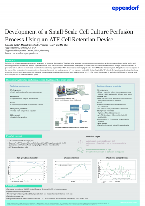 Small-Scale Cell Culture Perfusion Process